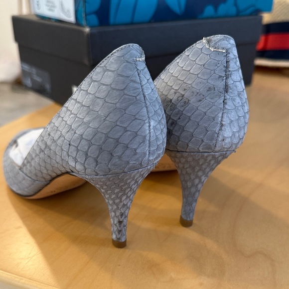 J. Crew Valentina Heels in Mercury Grey size 6 - Picture 12 of 13